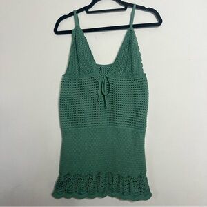 knit green dress unbranded